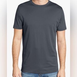 Robert Barakett Georgia Pima Cotton Short Sleeve Crewneck T-Shirt Gray Men’s XL
